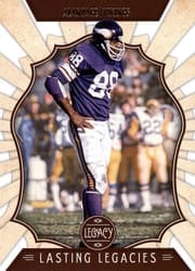 2019 Panini Legacy Lasting Legacies Alan Page #LL-AP card