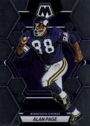 2023 Panini Mosaic Base Set Alan Page #156 card