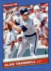 2020 Donruss Base Set Alan Trammell #225 card