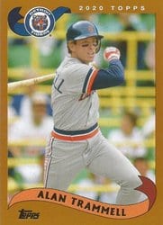 2020 Topps Archives Base Set Alan Trammell #239 card