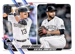 2021 Topps Update Base Set Alan Trejo / Jordan Sheffield #US16 card