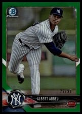 2018 Bowman Draft Albert Abreu #BDC-126 card