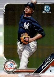 2019 Bowman Chrome Prospects Albert Abreu #BCP-147 card