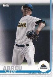 2019 Topps Pro Debut Base Set Albert Abreu #27 card