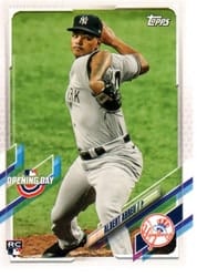 2021 Topps Opening Day Base Set Albert Abreu #118 card