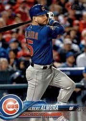 2018 Topps Base Set Albert Almora #432 card