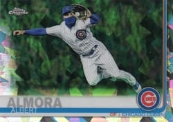 2019 Topps Chrome Sapphire Edition Base Set Albert Almora #226 card