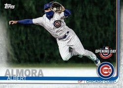 2019 Topps Opening Day Base Set Albert Almora #61 card