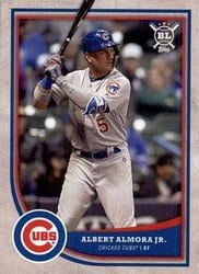 2018 Topps Big League Base Set Albert Almora Jr. #393 card