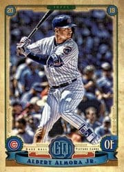 2019 Topps Gypsy Queen Base Set Albert Almora Jr. #91 card