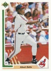 1991 Upper Deck Base Set Albert Belle #764 card