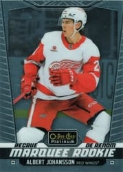 2024-25 O-Pee-Chee Platinum Base Set Albert Johansson #286 card