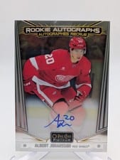 2024-25 O-Pee-Chee Platinum Rookie Autographs Albert Johansson #R-AJ card
