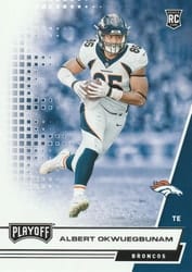 2020 Panini Playoff Base Set Albert Okwuegbunam #271 card