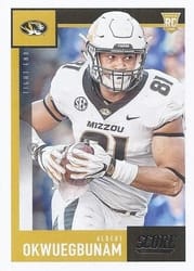2020 Score Base Set Albert Okwuegbunam #400 card