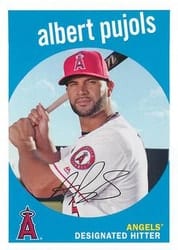 2018 Topps Archives Base Set Albert Pujols #92 card
