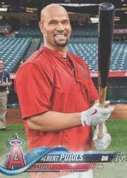 2018 Topps Base Set Albert Pujols #582 card