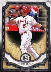 2018 Topps Museum Collection Base Set Albert Pujols #35 card