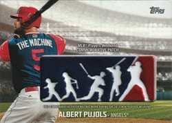 2018 Topps Players Weekend Logo Patches Albert Pujols #PWP-AP card