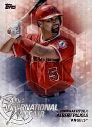 2018 Topps Update An International Affair Albert Pujols #IA-15 card
