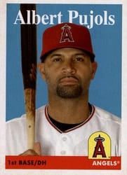 2019 Topps Archives Base Set Albert Pujols #59 card