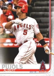 2019 Topps Base Set Albert Pujols #437 card