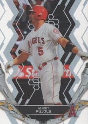 2019 Topps High Tek Base Set Albert Pujols #33 card