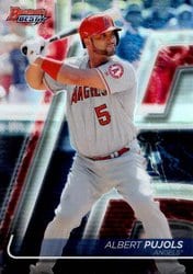 2020 Bowman's Best Base Set Albert Pujols #59 card