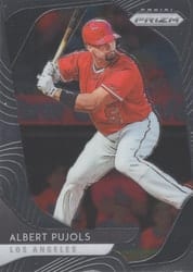 2020 Panini Prizm Base Set Albert Pujols #214 card