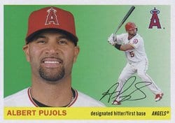 2020 Topps Archives Base Set Albert Pujols #15 card