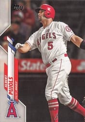 2020 Topps Base Set Albert Pujols #497 card