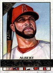 2020 Topps Gallery Base Set Albert Pujols #101 card