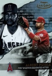 2020 Topps Gold Label Base Set Albert Pujols #2 card