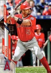 2020 Topps Update Base Set Albert Pujols #U-142 card