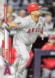 2020 Topps Update Base Set Albert Pujols #U-259 card