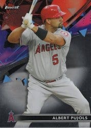 2021 Finest Base Set Albert Pujols #1 card