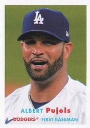 2021 Topps Archives Base Set Albert Pujols #42 card