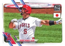 2021 Topps Japan Edition Base Set Albert Pujols #137 card