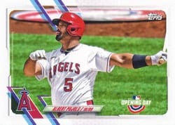 2021 Topps Opening Day Base Set Albert Pujols #89 card