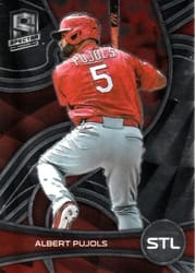 2022 Panini Chronicles Spectra Albert Pujols #60 card