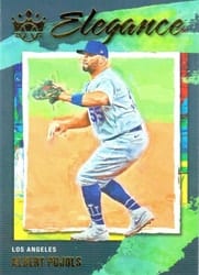 2022 Panini Diamond Kings Elegance Albert Pujols #E-8 card