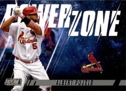 2022 Stadium Club Power Zone Albert Pujols #PZ-16 card