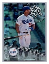 2022 Topps 2021 Greatest Hits Autographs Albert Pujols #21GH-7 card