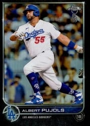 2022 Topps Chrome Ben Baller Edition Base Set Albert Pujols #84 card