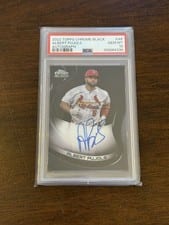 2022 Topps Chrome Black Autographs Albert Pujols #CBA-AP card