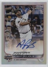 2022 Topps Chrome Update 2022 All-Star Game Autograph Albert Pujols #ASGA-AP card