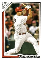 2022 Topps Gallery Masterstrokes Albert Pujols #MS-11 card