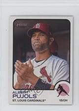 2022 Topps Heritage Mini Albert Pujols #592 card