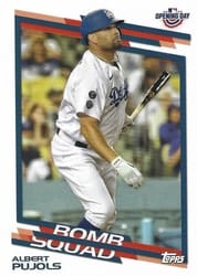 2022 Topps Opening Day Bomb Squad Albert Pujols #BS-11 card