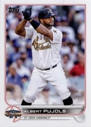 2022 Topps Update 2022 MLB All-Stars Albert Pujols #ASG-10 card